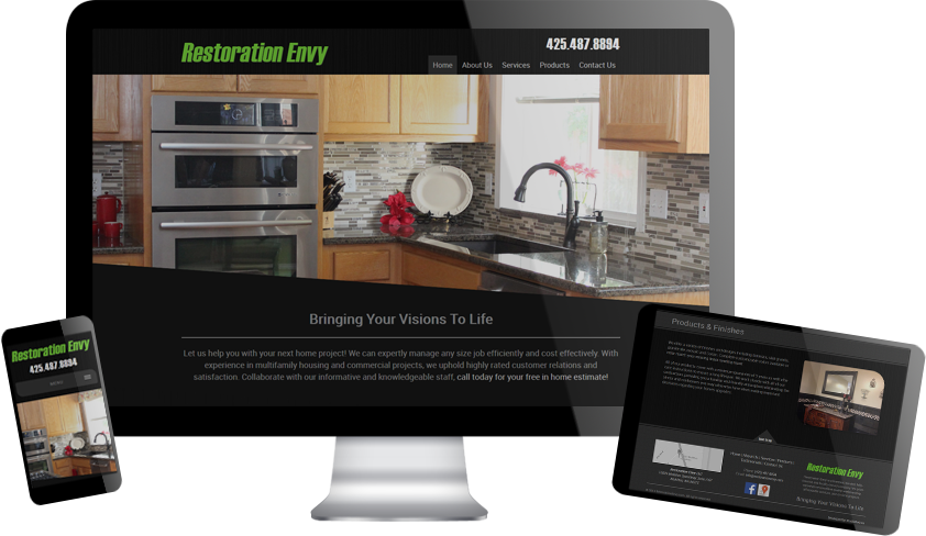 Restoration Envy Website